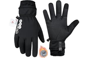 HANDLANDY Winter Gloves for Men & Women, Insulated Waterproof for Cold Weather, Thermal Glove for Cycling, Ski, Riding, Driving, Biking, Running