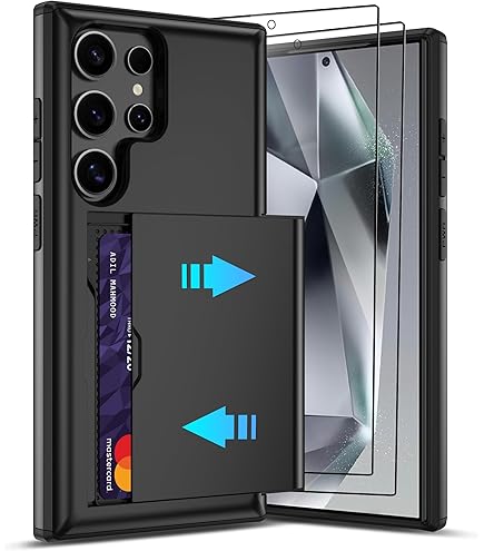 Amazon.com: 𝟐𝟎𝟐𝟒 𝗡𝗘𝗪 Samsung Galaxy S24 Plus Case with Card
