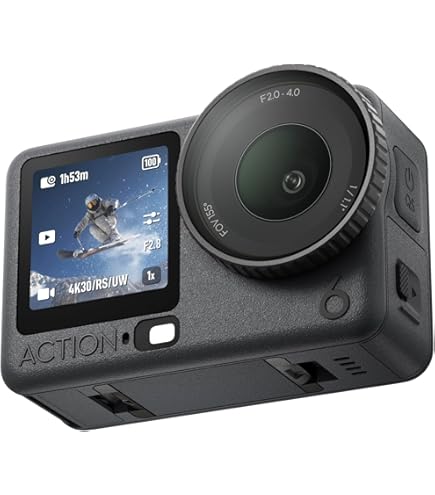 Amazon.com : DJI Osmo Action 4 Standard Combo - 4K/120fps