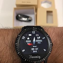 Reloj Inteligente, YONMIG Smartwatch con Pulsómetro, Monitor de ...