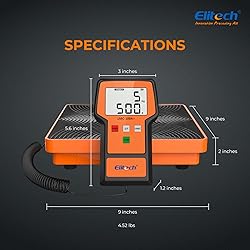 Elitech LMC-100A+ 220Lbs Refrigerant Scale