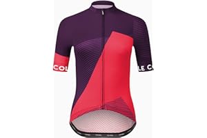 LE COL Women's Sport Lightweight Jersey | Short Sleeve Cycling Shirt | Lightweight Brethable | S - XL