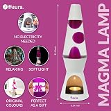 Fisura Magma Candle Warmer Lamp Eco Cordless Pink White 29 cm view 2