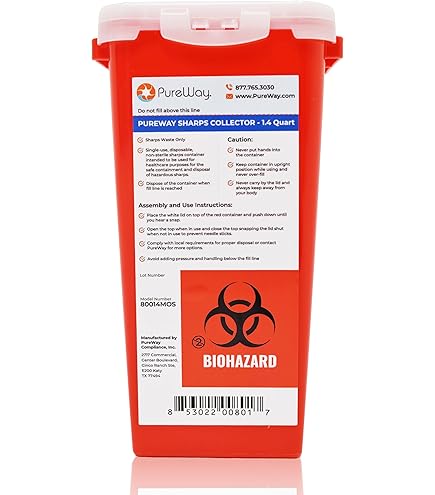 Amazon.com: Kendall/Covidien Model#8980 Multipurpose Sharps