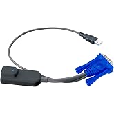 Crystal Image Technologies - VGA KVM Switch Dongle for Crystal Image Tech Cat5 KVM Switch (VGA USB Cat5 Dongle)