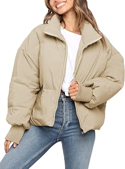 KYL Women's Winter Puffer Jacket 