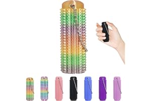 XNJAMG Little Ouchies Fidget Toys,Pain Stim Fidget Toy Reduce Stress for Adults,Anxiety Relief Pain Stim,Spiky Fidget Keychain for Anxiety Reduction,Sensory Toys,Novelty Gifts for Friends