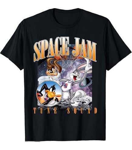 Amazon.com: Space Jam Characters T-Shirt : Clothing, Shoes & Jewelry