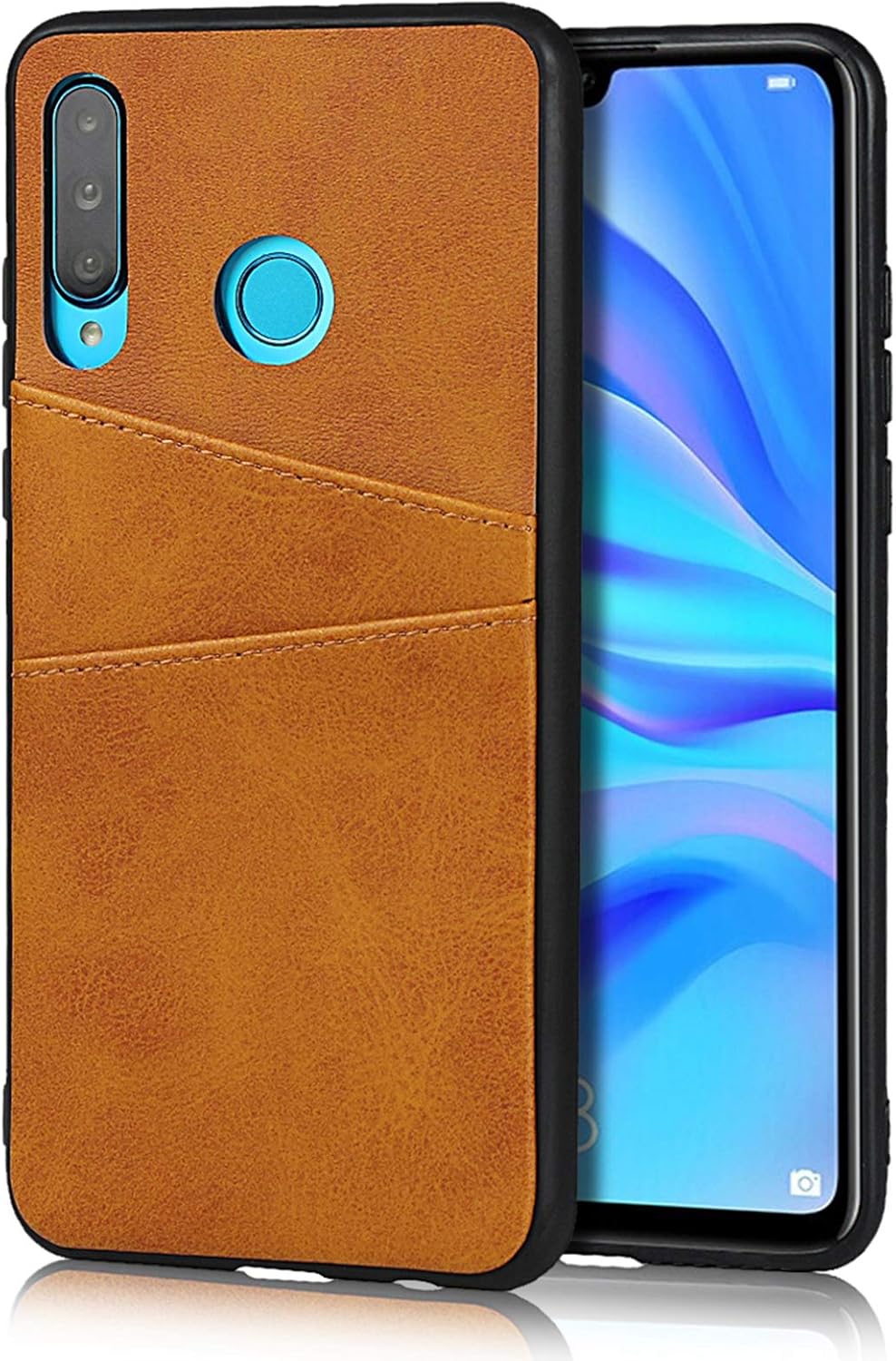 Compatible with Huawei P30 Lite Case,Jaorty Slim PU Leather