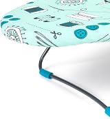 Beldray LA023735SEW Small Tabletop Ironing Board 73 x 31cm Cotton Cover view 8