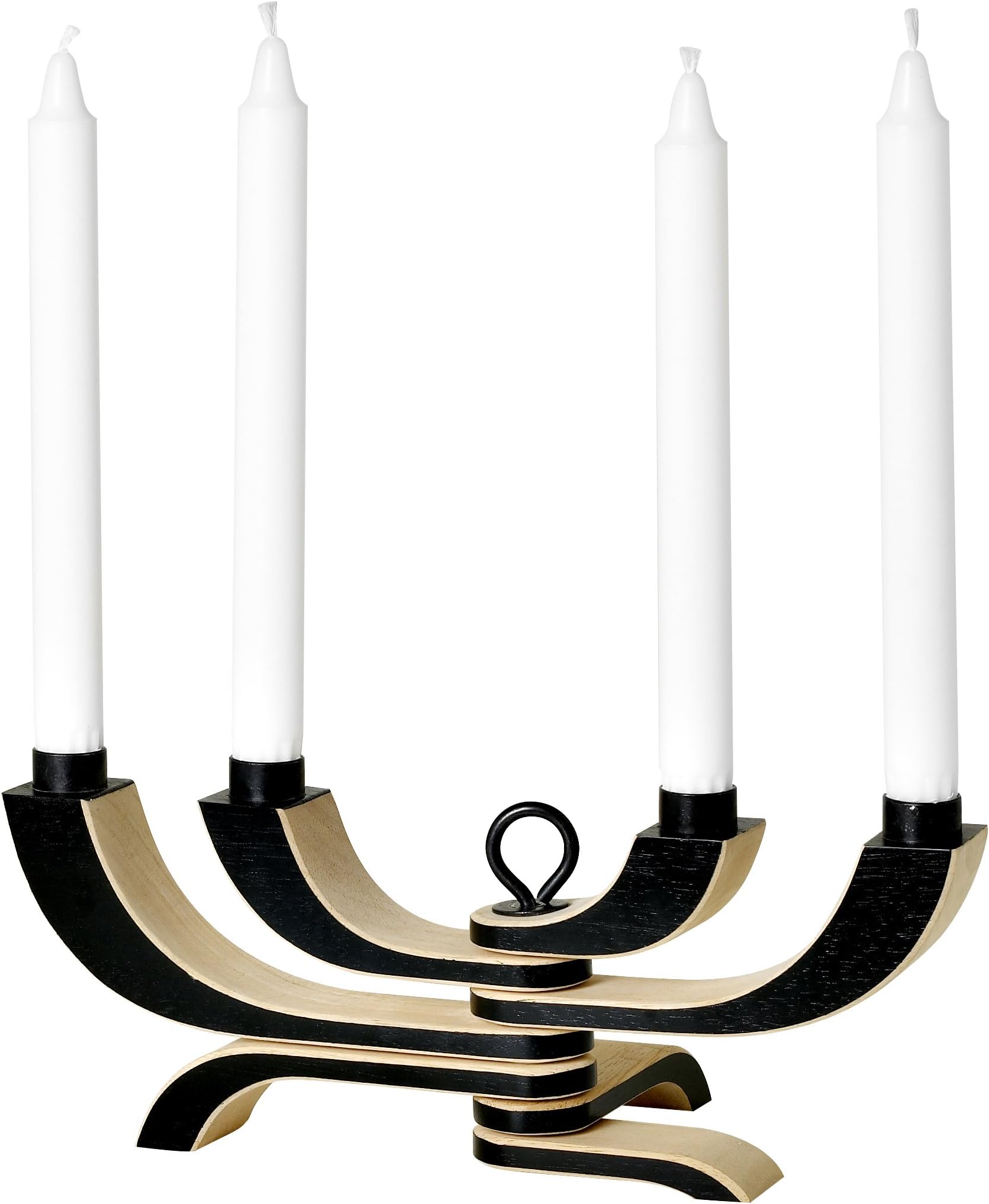 Nordic Light Candelabra 4-arms black