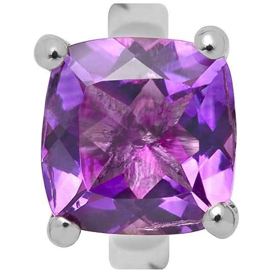 Endless Damen-Charm 925 Sterling Silber Amethyst Amethyst violett 21408