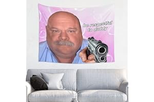 LWIEF Daddy Winkle Tapestries Be Respectful To Daddy Tapestry Aesthetic Tapestrys 29x38in Funny Meme Tapestries Wall Hanging Art Poster For Bedroom Living Room