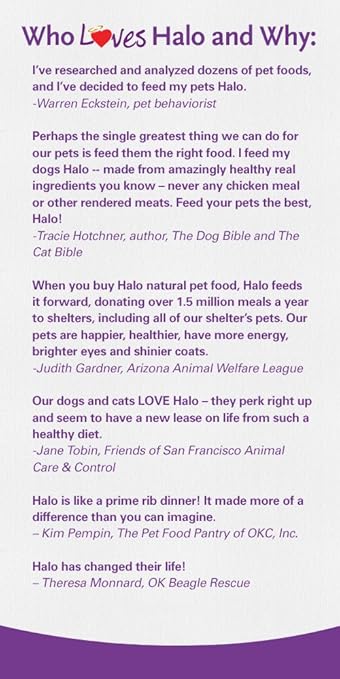 Amazon Com Halo Spot S Stew Holistic Dry Puppy Food Wholesome Chicken 3 Lb Bag Of Natural Puppy Dog Food Pet Supplies