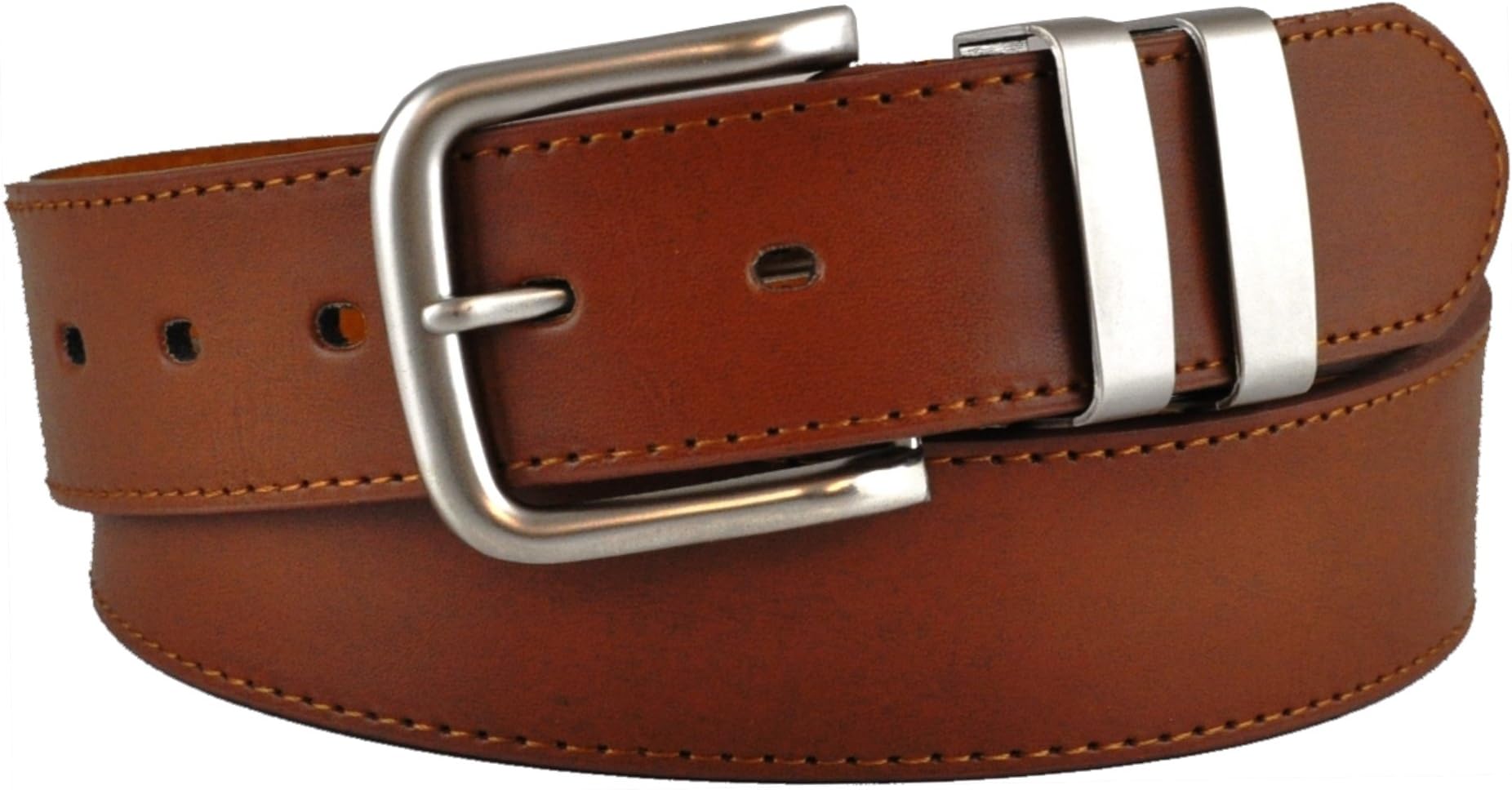 Mens Plus Size Bonded Leather Belts for 40" to 60" Waists (3 Colour Options)