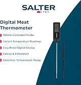 Salter Precision Meat Thermometer 180mm Extended Probe Digital Display view 2