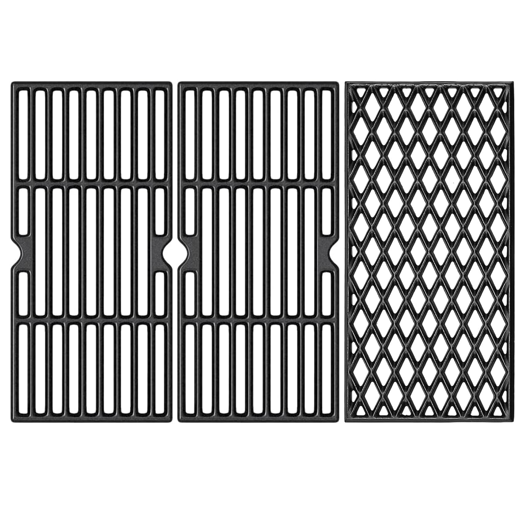 Photo 1 of SafBbcue DGH373CRP-D Grill Grates Replacement for Dyna Glo DGH373CRP-D DGF371CRP-D Grill Replacement Parts Dyna Glo DGF371CRP-D Glo DGH373CRP-D 3 Burner Cast Iron Cooking Grates