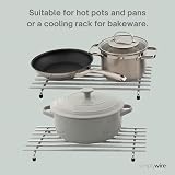 simplywire Trivet Pack of 2 Large Chrome Heat Resistant Kitchen Protectors view 3