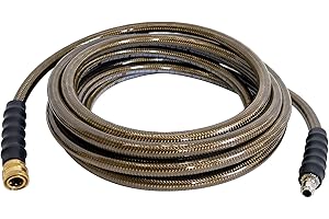 Simpson Cleaning 41028 Monster Series 4500 PSI Pressure Washer Hose, Cold Water Use, 3/8 Inch Inner Diameter, 50-Foot, Brown