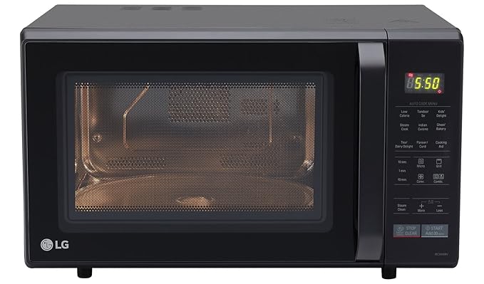 LG 28 L Convection Microwave Oven (MC2846BV, Black)