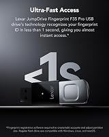 Lexar JumpDrive Fingerprint F35 PRO 128GB USB 3.0 – 400MB/s Read 300MB/s Write view 4
