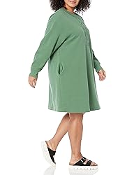 Amazon Essentials Women's Knit Henley Sweatshirt