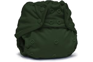 Kanga Care Rumparooz Double Leg Gusset Reusable Cloth Diaper Cover One Size Snap | Pine 6-35 lbs