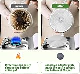 GEMMAHW Induction Hob Converter Plate 13cm for Moka Pot Heat Diffuser view 6