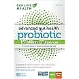Genuine Health Probiotic for Digestive & Gut Health – 15 Billion CFUs, 15-Strain Daily Supplement – Canadian Made, Vegan, Non