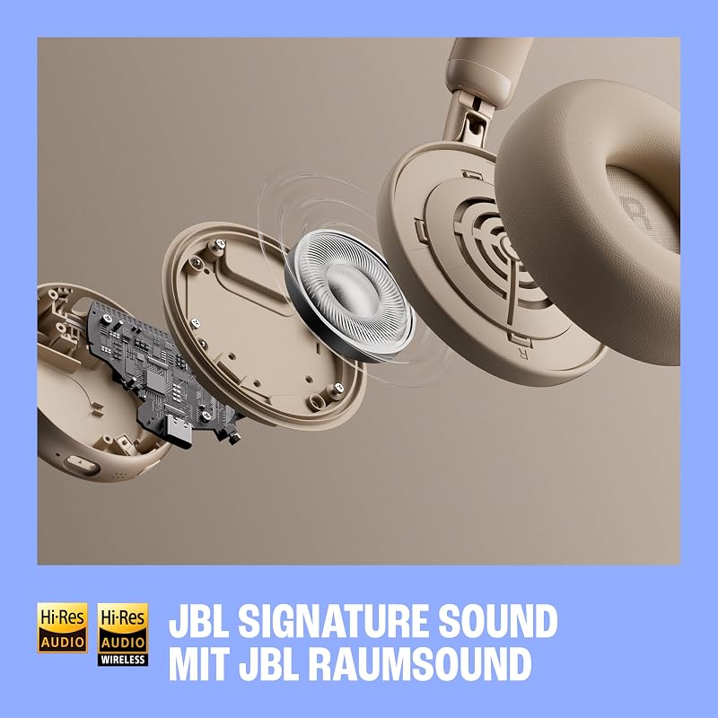 Live 680NC Kabellose On‑Ear‑Kopfhörer mit Noise Cancelling, Weiß