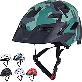 Bilaki Kids Bike Helmet, Adjustable Toddler Youth Helmet with Detachable Visor & LED Light for Boys Girls Ages 2-14, Multi-Sport Helmet for Cycling Scooter Skating, 2 Sizes