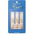 D'Addario Royal Tenor Saxophone Reeds, Strength 2.5, Pack of 3