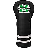 Team Golf NCAA Marshall Vintage Fairway Headcover (Color) - Printed Team Golf NCAA Vintage Fairway Headcover (Printed), Fits All Fairway, Hybrid and Utility Clubs