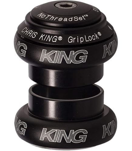 パーツ CHRIS KING No Thread Set 1 1/8 OS Black Amazon.com : Chris King NoThreadset Headset - 1 1/8in Bold