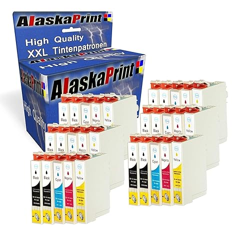 30 komp. Druckerpatronen für Epson XP 305 30 201 202 205 302 402 405 405WH 215 225 312 315 322 325 412 415 422 425 XP305 Patr