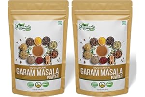 Organic Zing Garam Masala - A Versatile Indian Blend of Spices and Herbs | Seasoning Blend | Vegan | Preservative Free | Product of India (100 Gram) Pack of 2