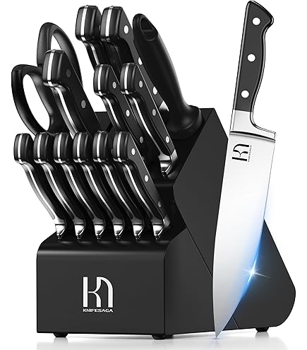 Amazon.com: BODUM Plastic Rubber Bistro Knife Block and 3 Ceramic