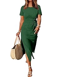 ANRABESS Women's 2025 Summer Maxi Tshirt Dress