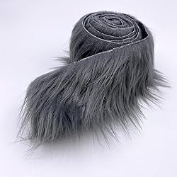 Craft Faux Fur Fabric Pre Cut Rolls - 6"x60" Fur
