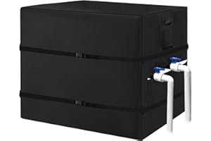 GOCOHHI Pool Heater Cover, Pool Heat Pump Cover for Winter, 600D Waterproof Swimming Pool Equipment Cover fits Hayward, 39.7" L*33.8" W*30.7" H