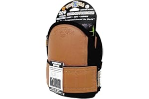 TROXELL USA - SuperSoft LeatherHead Kneepads (Large Size/Bagged in Pairs)