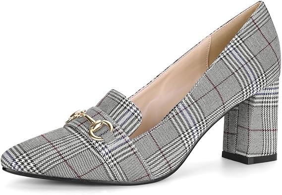 black and white pumps amazon