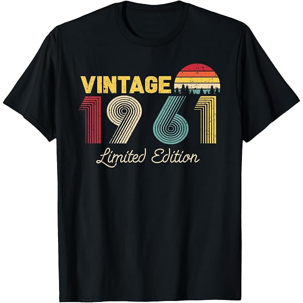 60th Birthday 60 Year Old Born in 1964 Limited Vintage 2024 T- Shirt