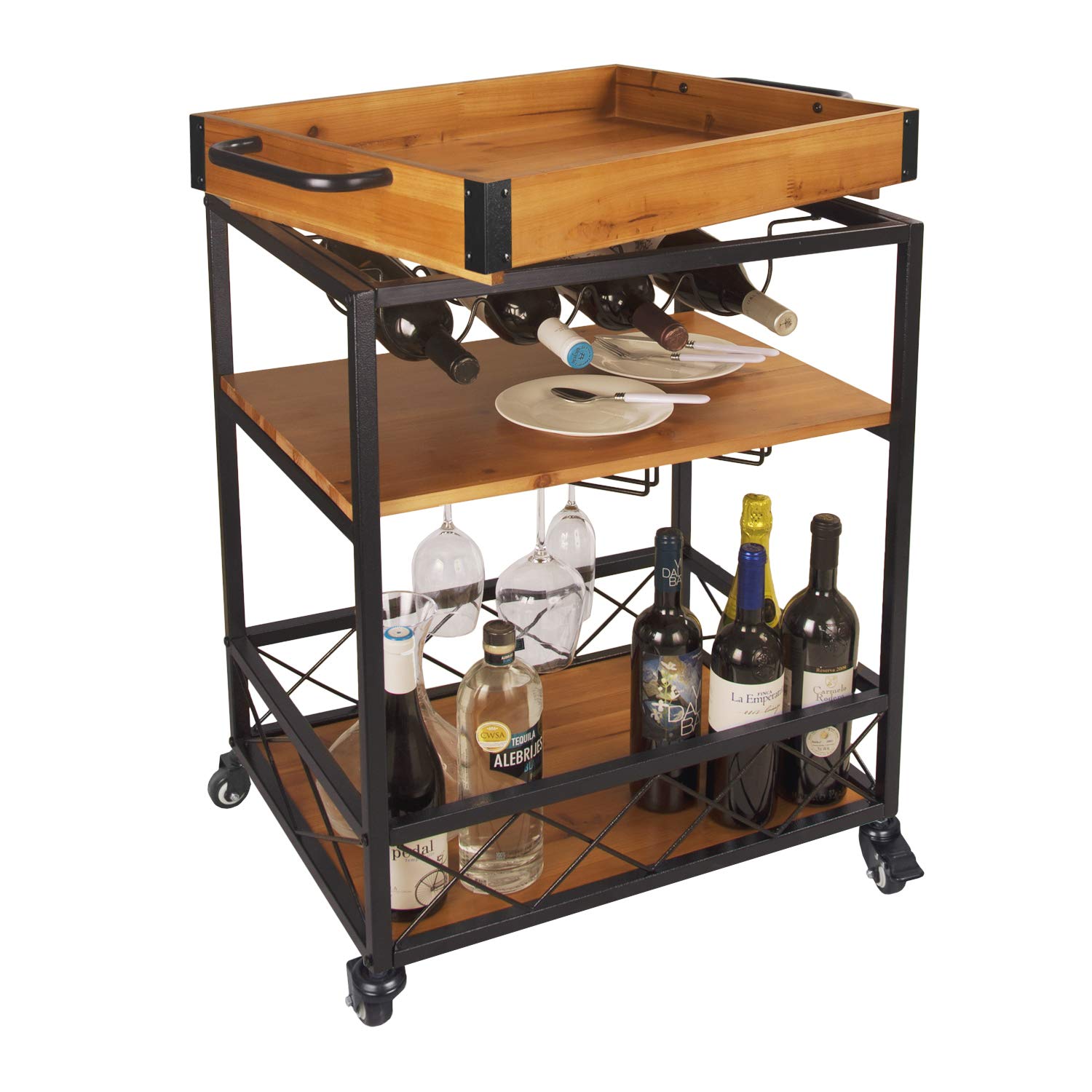 Best Pull Bar Kitchen Cart