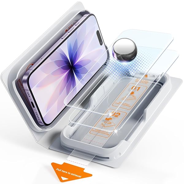 SMARTDEVIL 2 PACK TEMPERED GLASS FOR IPHONE 17...