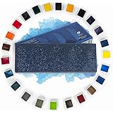 Paul Rubens Professional Watercolor Paint, 24 Colors with Glitter Phosphorescent Effect Artist Grade Watercolor Set, Portable