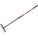 Am-Tech 12-Tooth Rake Head with Handle