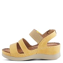 PATRIZIA Women's Jasive Slingback Sandal Yellow