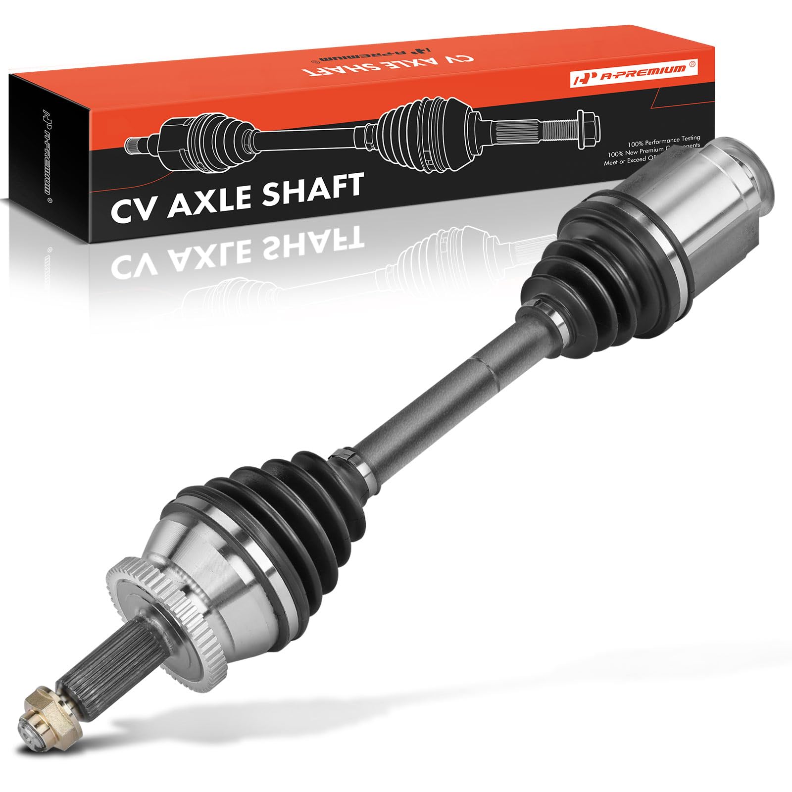 A-Premium CV Axle Shaft Assembly For Hyundai Santa Fe 2001-2006 2.7L/3.5L 4WD – Rear Left/Right, Replaces #49600-26210 - View #2