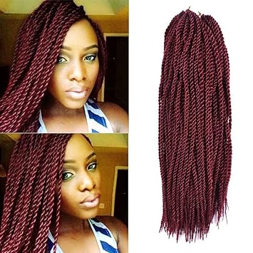 Amazon Com Feel Me 6pcs 18inch Senegalese Twist Crochet Hair Box